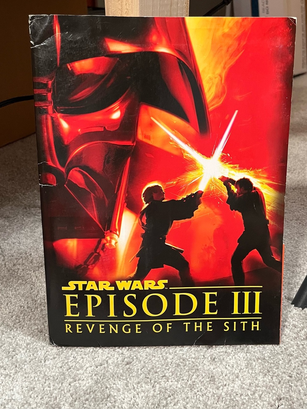 Star Wars 3 Episode III Revenge of The Sith Movie Press Kit Folder Booklets CD